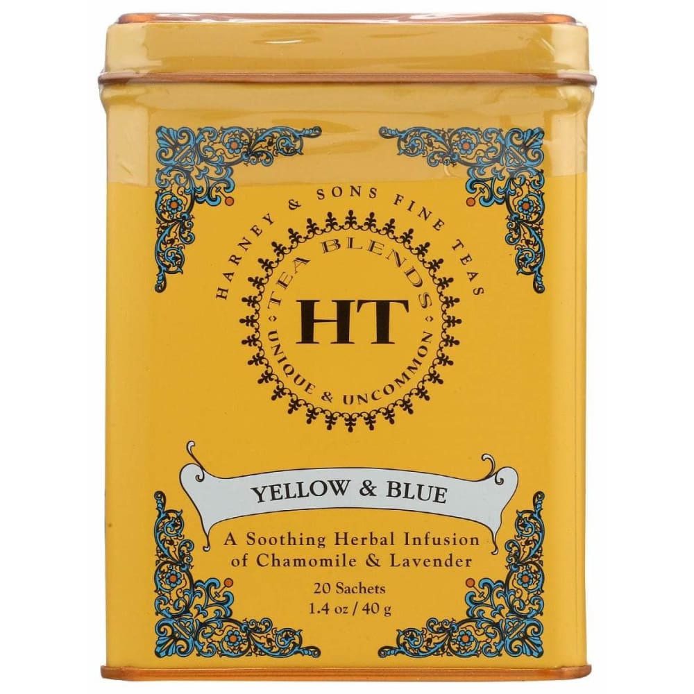 HARNEY & SONS Grocery > Beverages > Coffee, Tea & Hot Cocoa HARNEY & SONS: Tea Ht Yellow Blue 20Ea, 20 ea