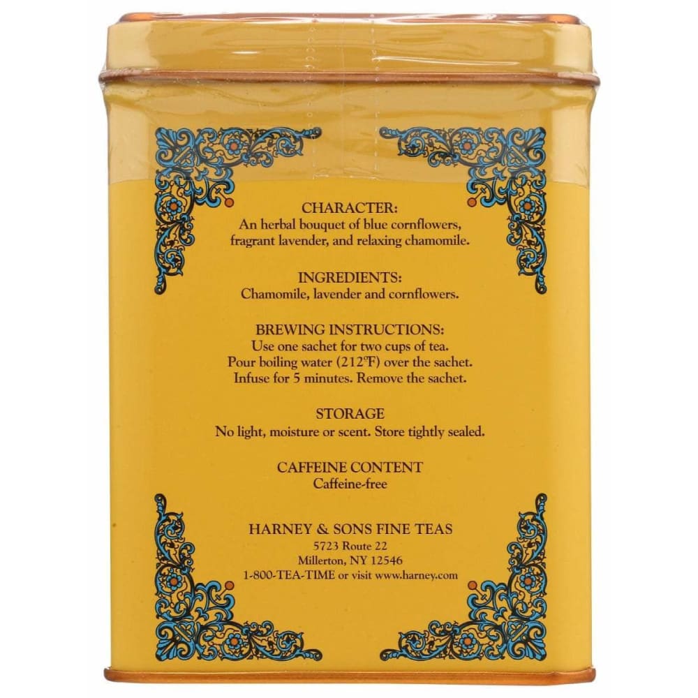 HARNEY & SONS Grocery > Beverages > Coffee, Tea & Hot Cocoa HARNEY & SONS: Tea Ht Yellow Blue 20Ea, 20 ea