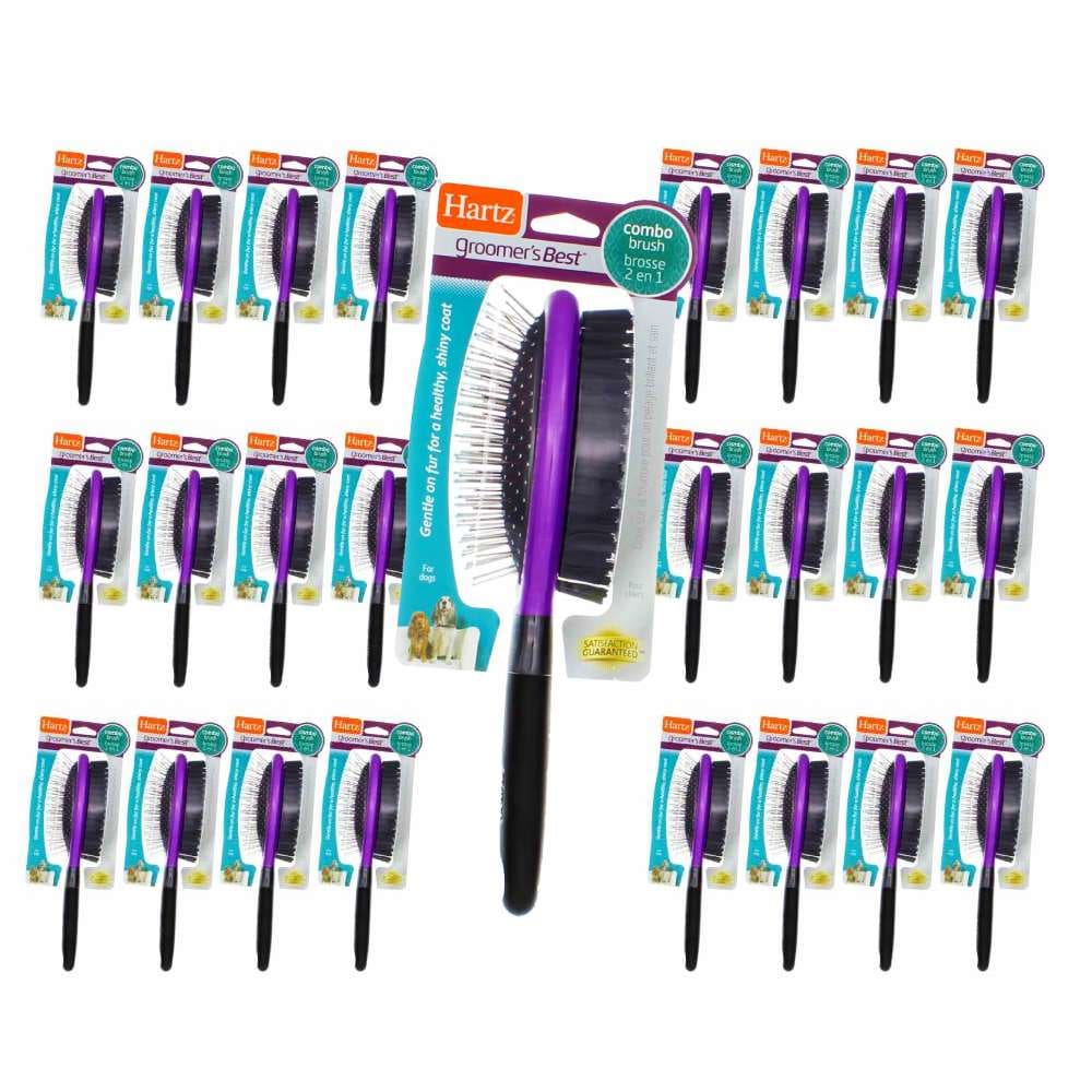 Hartz Groomer’s Best Combo Dog Brush - 24 Pack - Hartz