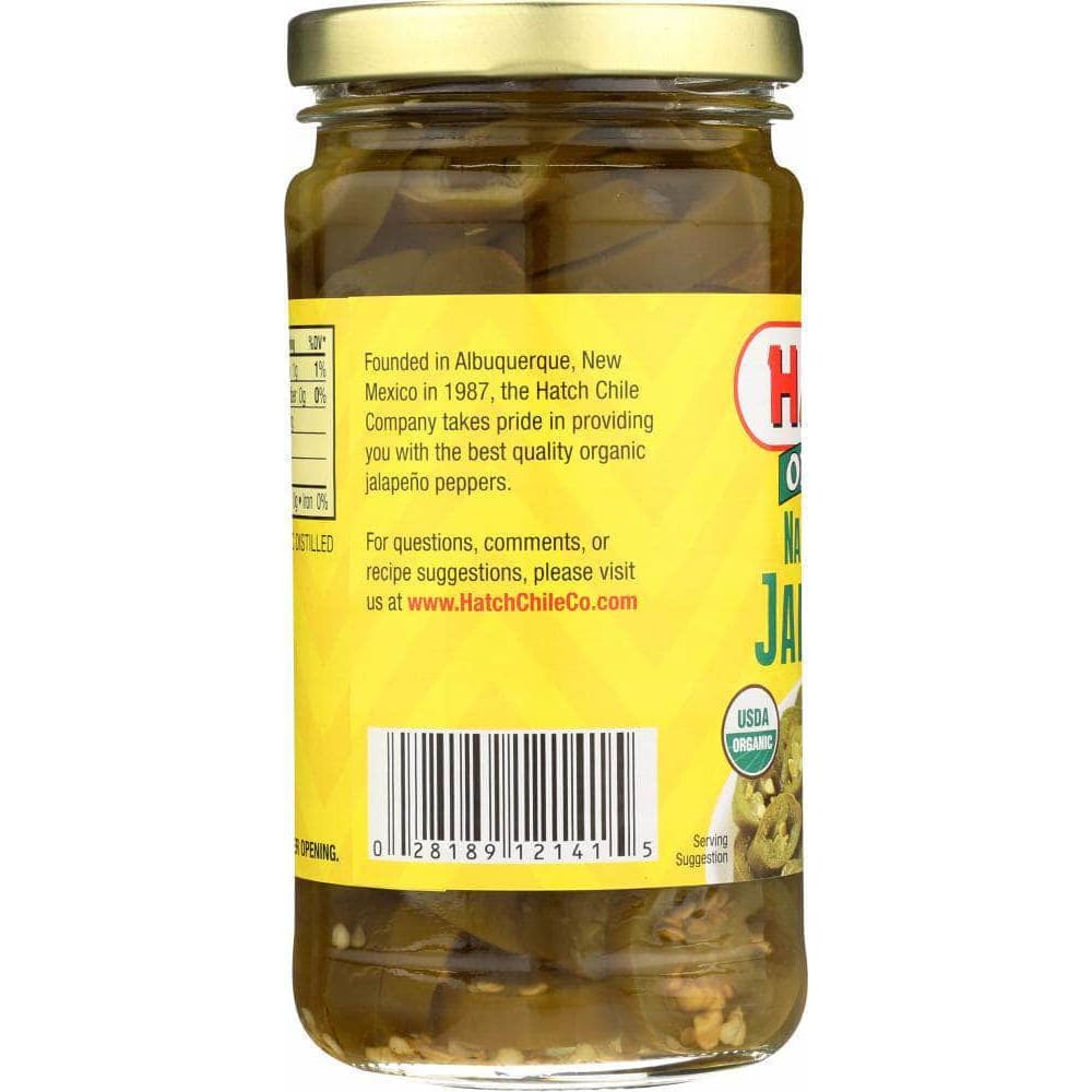 Hatch Hatch Organic Nacho Sliced Jalapenos, 12 oz