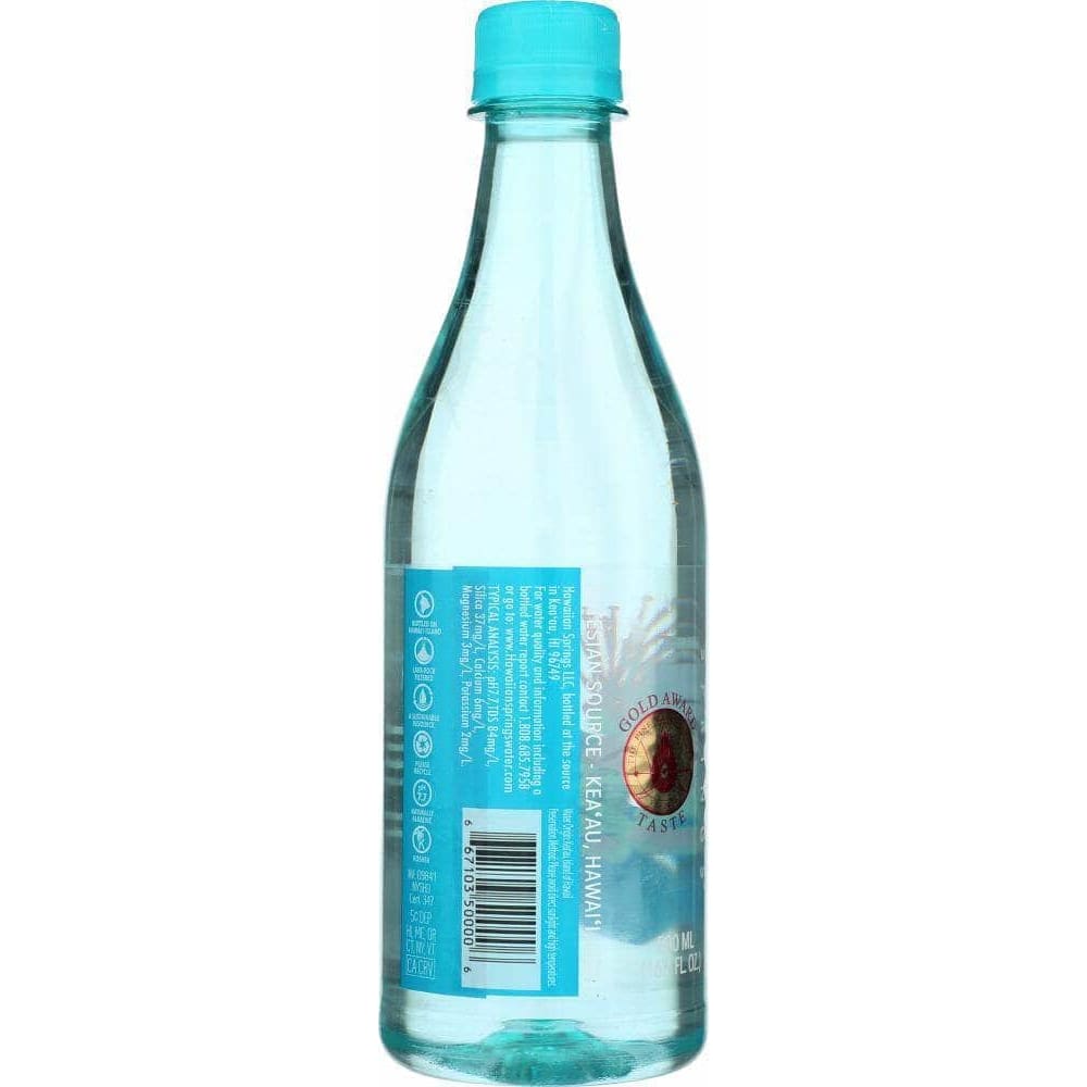 Hawaiian Springs Water Hawaiian Springs Natural Artesian Water, 500 ml