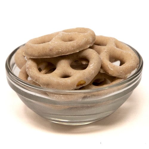 Hayden Valley Farms Cinnamon Yogurt Coated Pretzels 15lb - Chocolate/Carob & Yogurt Coated - Hayden Valley Farms