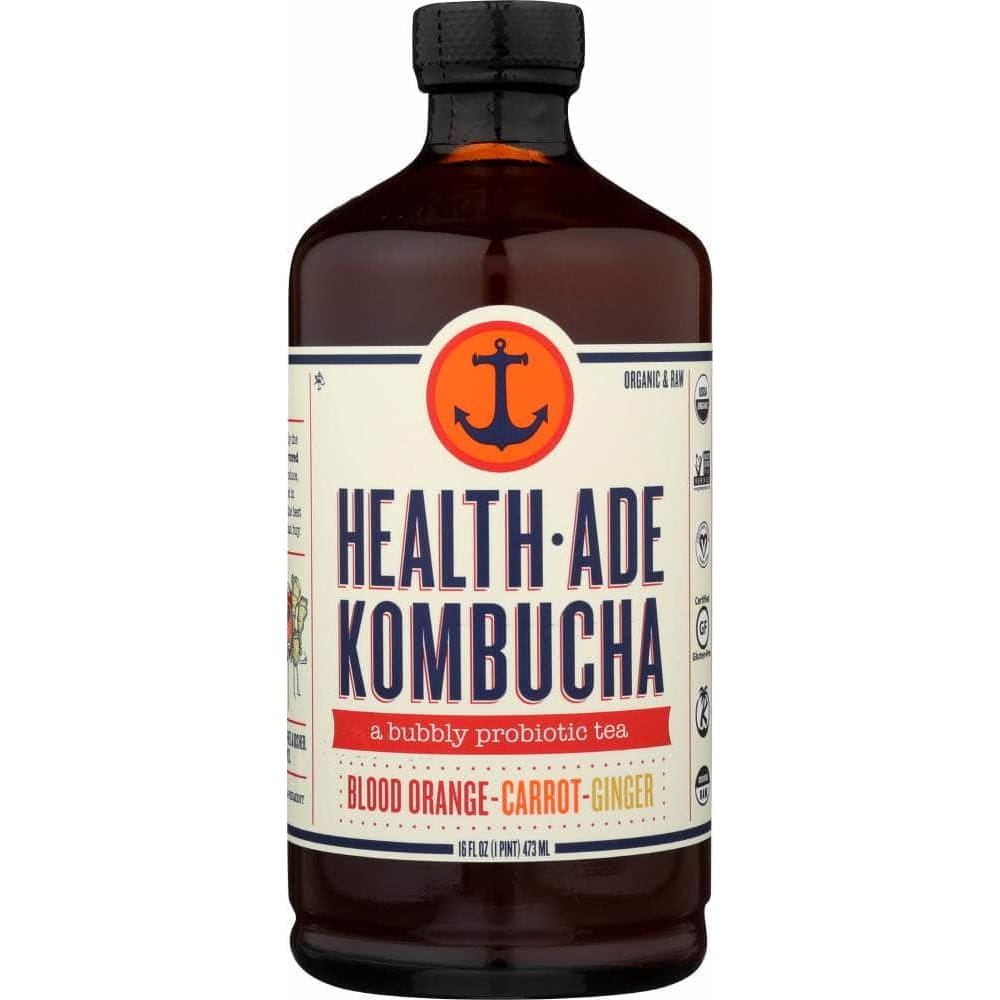 Health-Ade Health Ade Blood Orange-Carrot-Ginger Kombucha, 16 oz