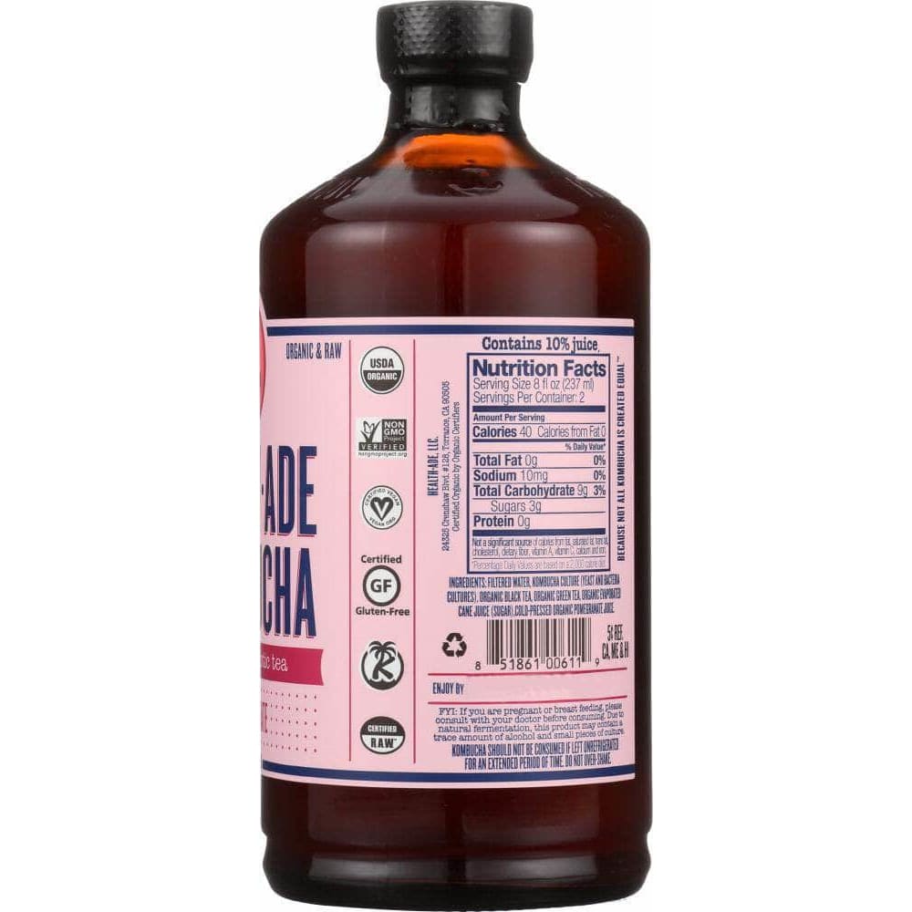 Health-Ade Health Ade Pomegranate Kombucha, 16 oz