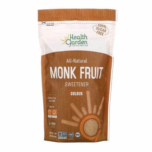 HEALTH GARDEN Grocery > Cooking & Baking > Sugars & Sweeteners HEALTH GARDEN: Golden Monk Fruit Sweetener, 1 lb