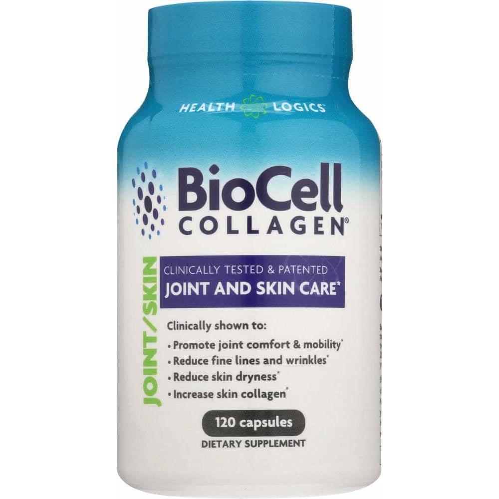 Health Logics Health Logics Biocell Collagen, Clinically Proven & Patented, Joint And Skin Care, 120 cp