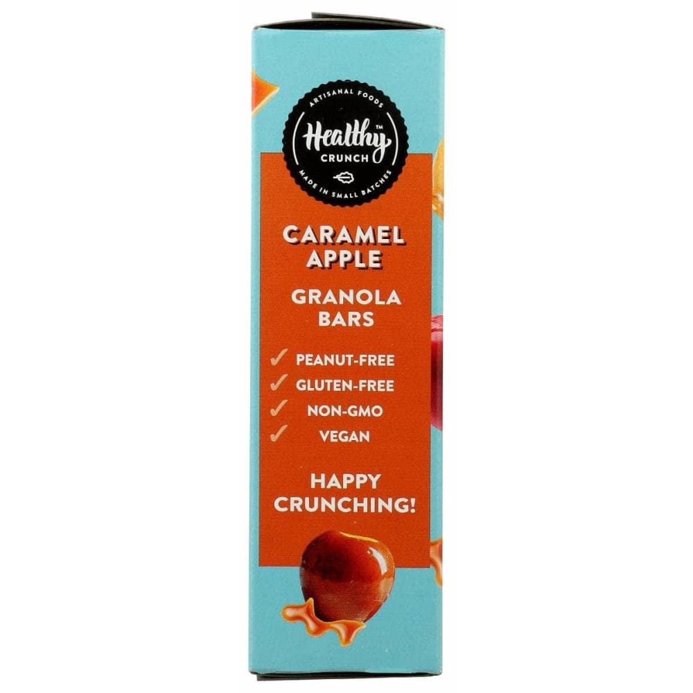 HEALTHY CRUNCH Grocery > Snacks > Cookies > Bars Granola & Snack HEALTHY CRUNCH: Bar Granola Caramel Apple, 5.08 oz