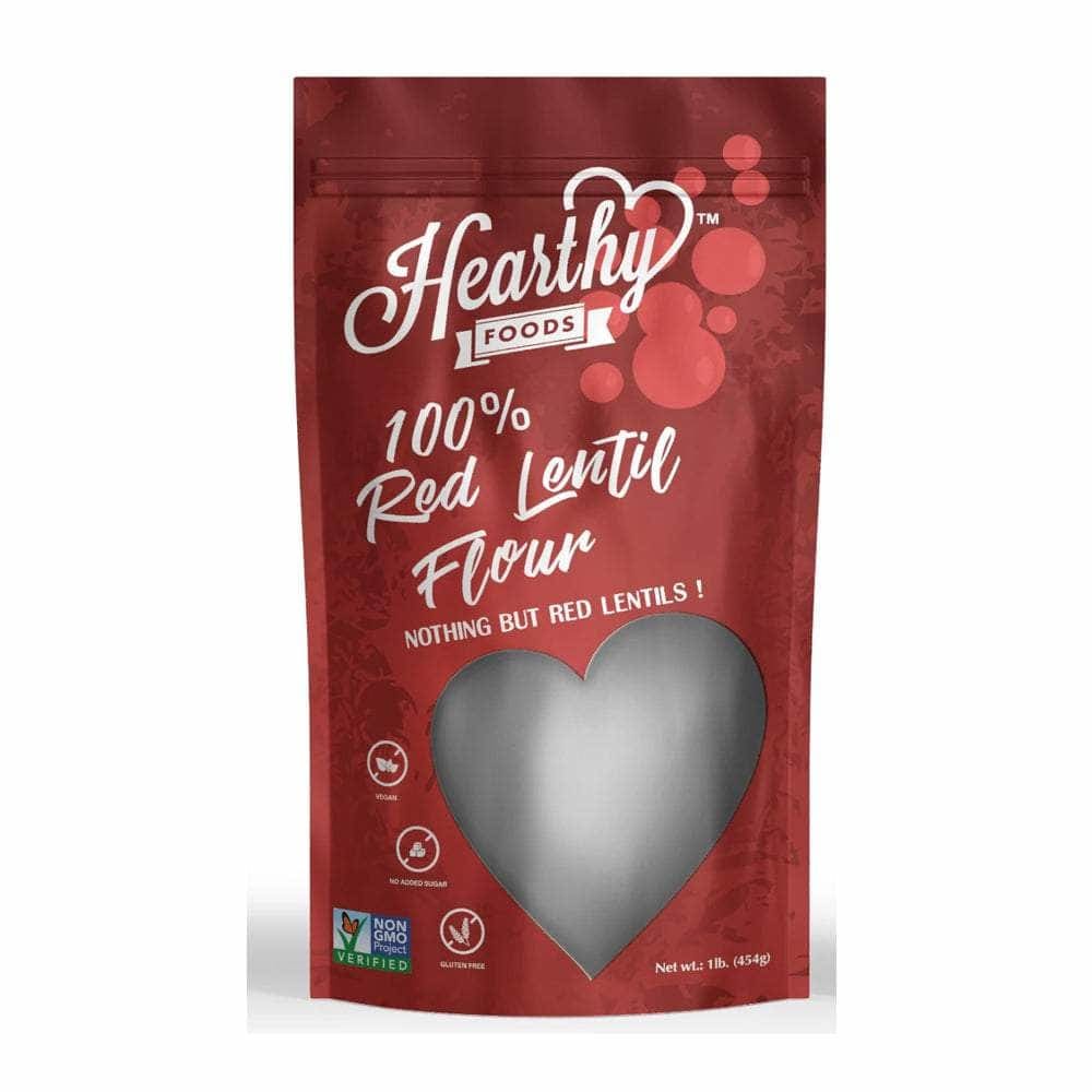HEARTHY Grocery > Cooking & Baking > Flours HEARTHY: 100% Red Lentil Flour, 16 oz