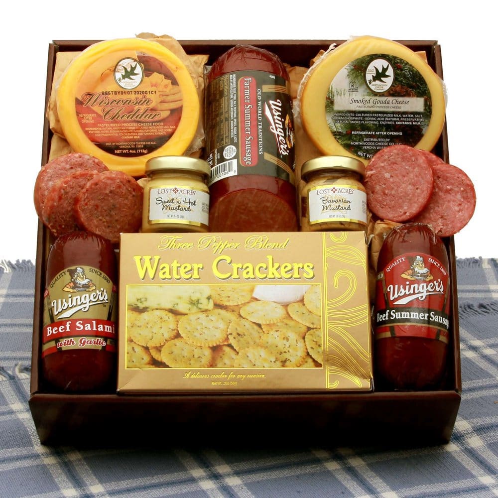 Hearty Favorites Meat & Cheese Sampler - Salty & Savory - ShelHealth