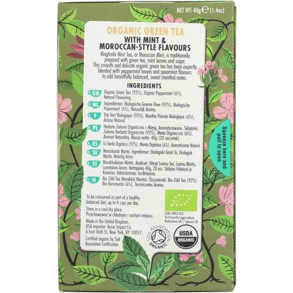 Heath And Heather Heath And Heather Organic Green Tea with Moroccan Mint, 20 ea