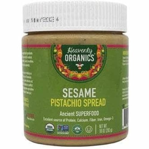 HEAVENLY ORGANICS Heavenly Organics Sesame Pistachio Spread, 10 Oz