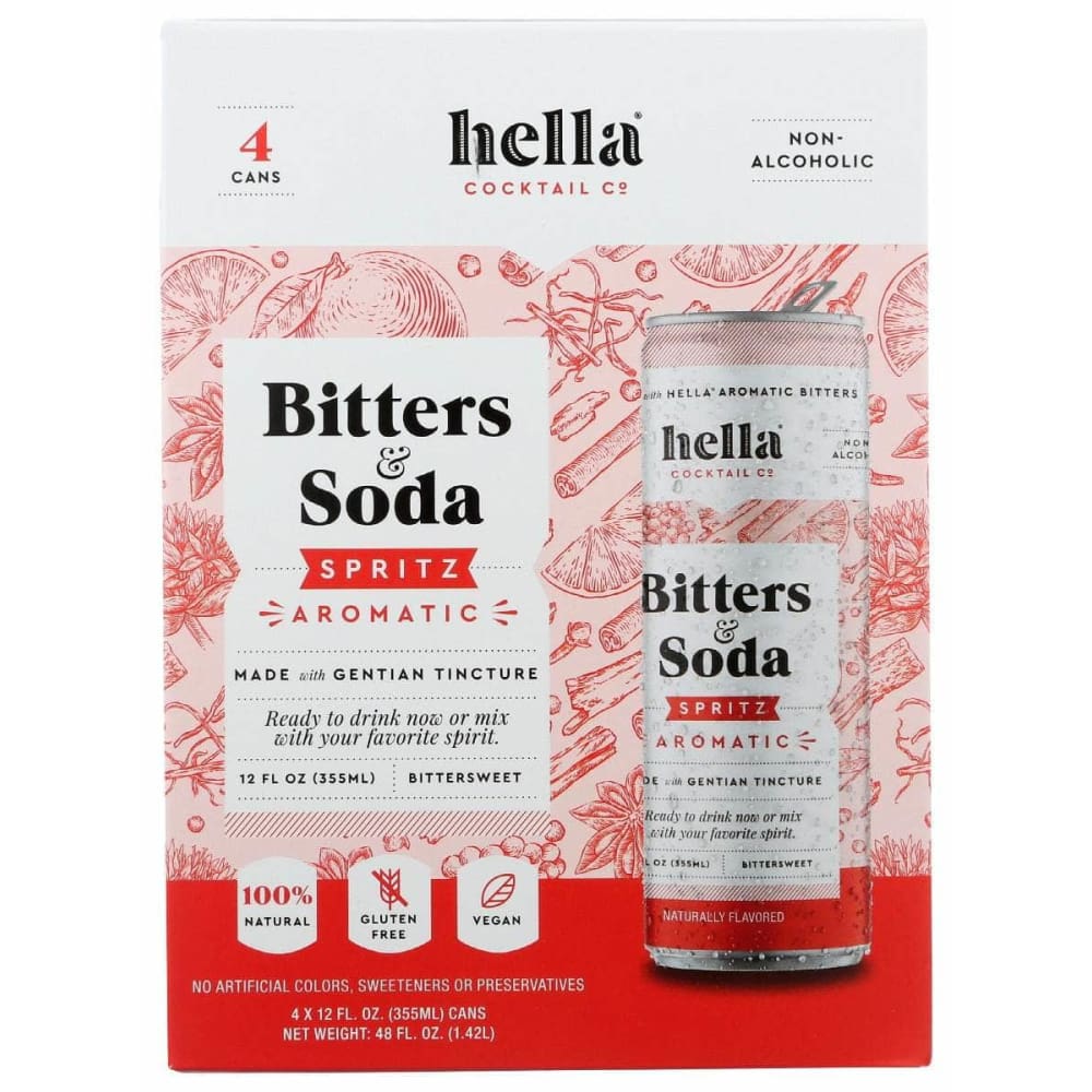 HELLA COCKTAIL Hella Cocktail Bitters Sprtz Aromatc 4Pk, 48 Fo