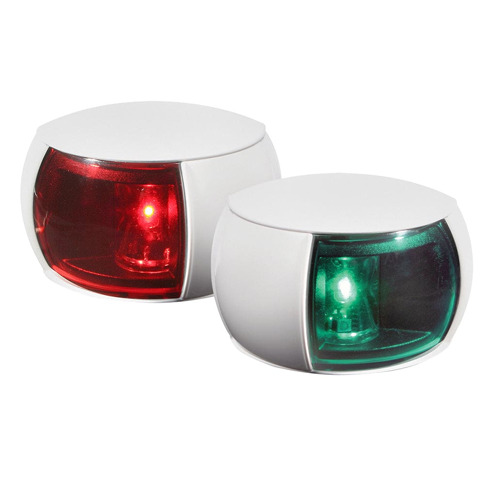 Hella Marine NaviLED Port & Starboard Pair - 2nm - Colored Lens/ White Housing - Lighting | Navigation Lights - Hella Marine