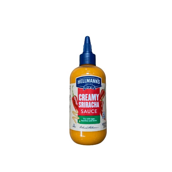 Hellmann's Hellmann's Spread and Dip Dipping Sauce Creamy Sriracha Drizzle Sauce Squeeze Bottle 9 Fl oz