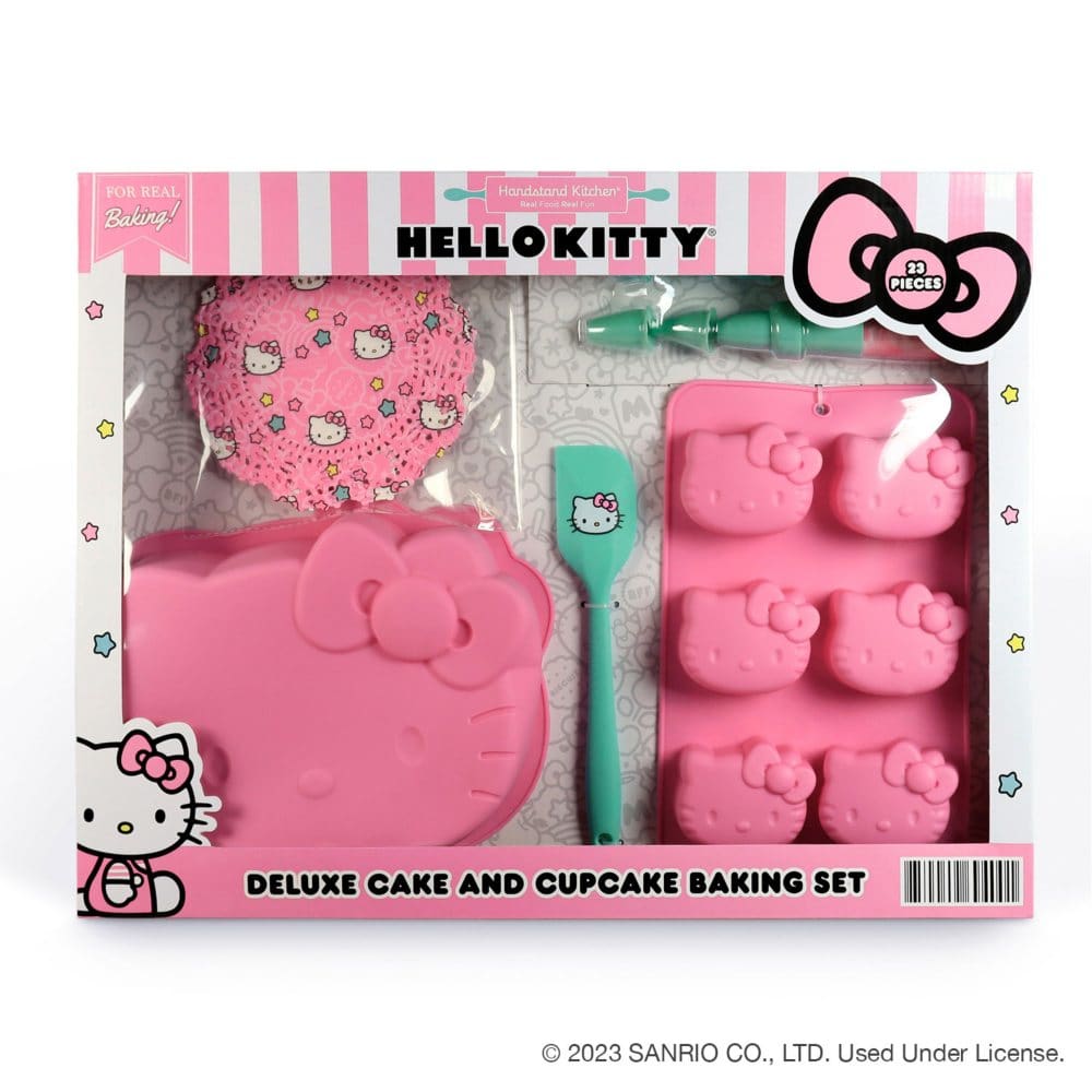 Hello Kitty Deluxe Cake & Cupcake Baking Set - Kitchen & Dining - Hello