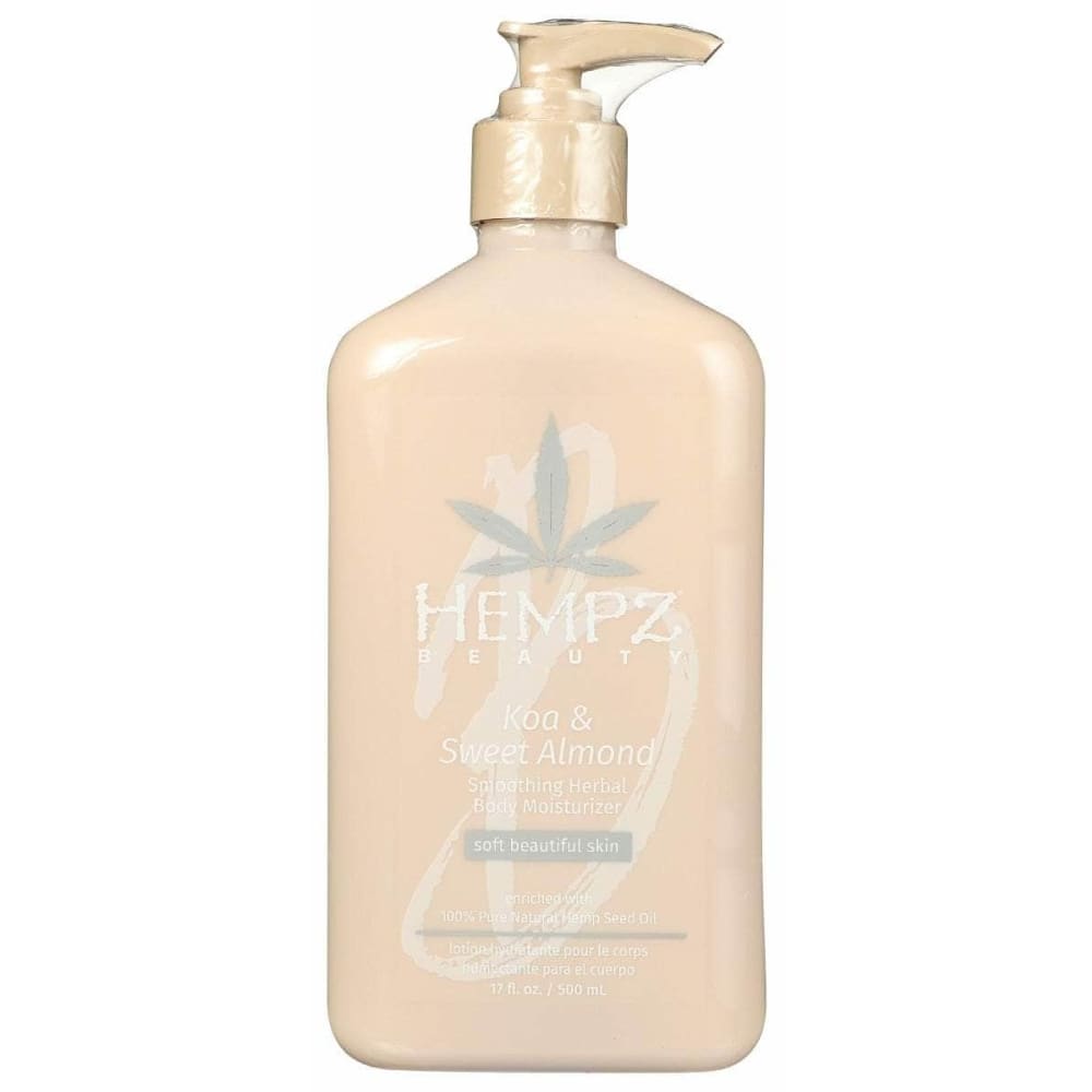 HEMPZ Beauty & Body Care > Skin Care > Body Lotions & Cremes HEMPZ: Koa & Sweet Almond Smoothing Body Moisturizer, 17 oz