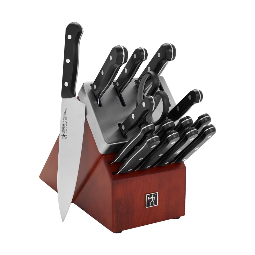 Henckels Solution 16-Piece Self-Sharpening Knife Block Set - Henckels