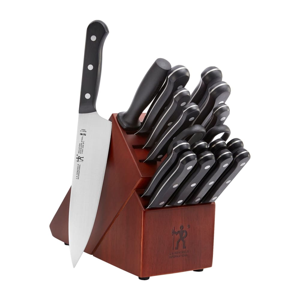 Henckels Solution 18-Piece Knife Block Set - Henckels