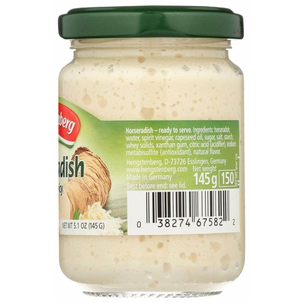 HENGSTENBERG Hengstenberg Horseradish Hot & Spicy, 5.25 Oz