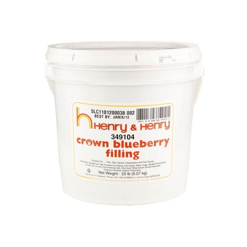 Henry & Henry Blueberry Pie Filling 20lb - Misc/Cheesecake - Henry & Henry