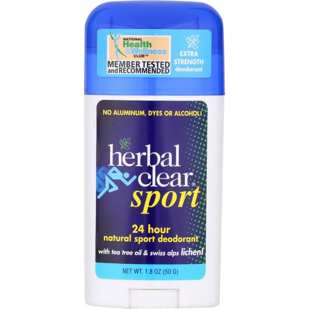 Herbal Clear Herbal Clear Sport Deodorant Stick Tea Tree, 1.8 oz