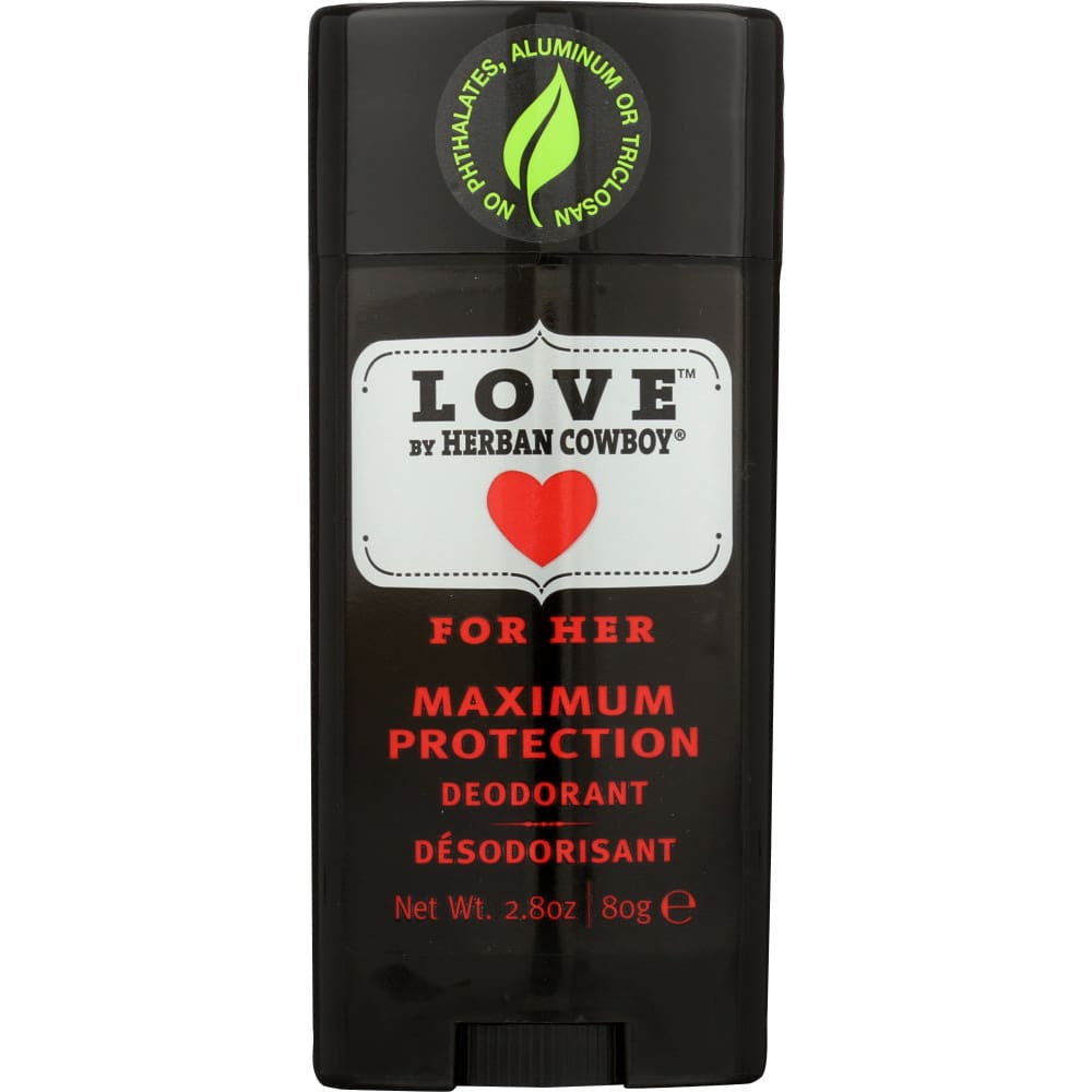 HERBAN COWBOY: DEODORANT LOVE (2.800 OZ) (Pack of 4) - Beauty & Body Care > Deodorants & Antiperspirants > Deodorant Stick - HERBAN COWBOY