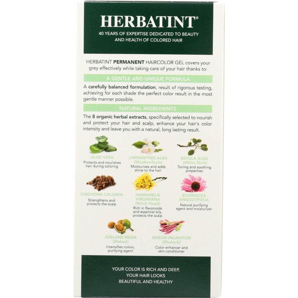 HERBATINT Herbatint Permanent Hair Color Gel 4M Mahogany Chestnut, 4.56 Oz