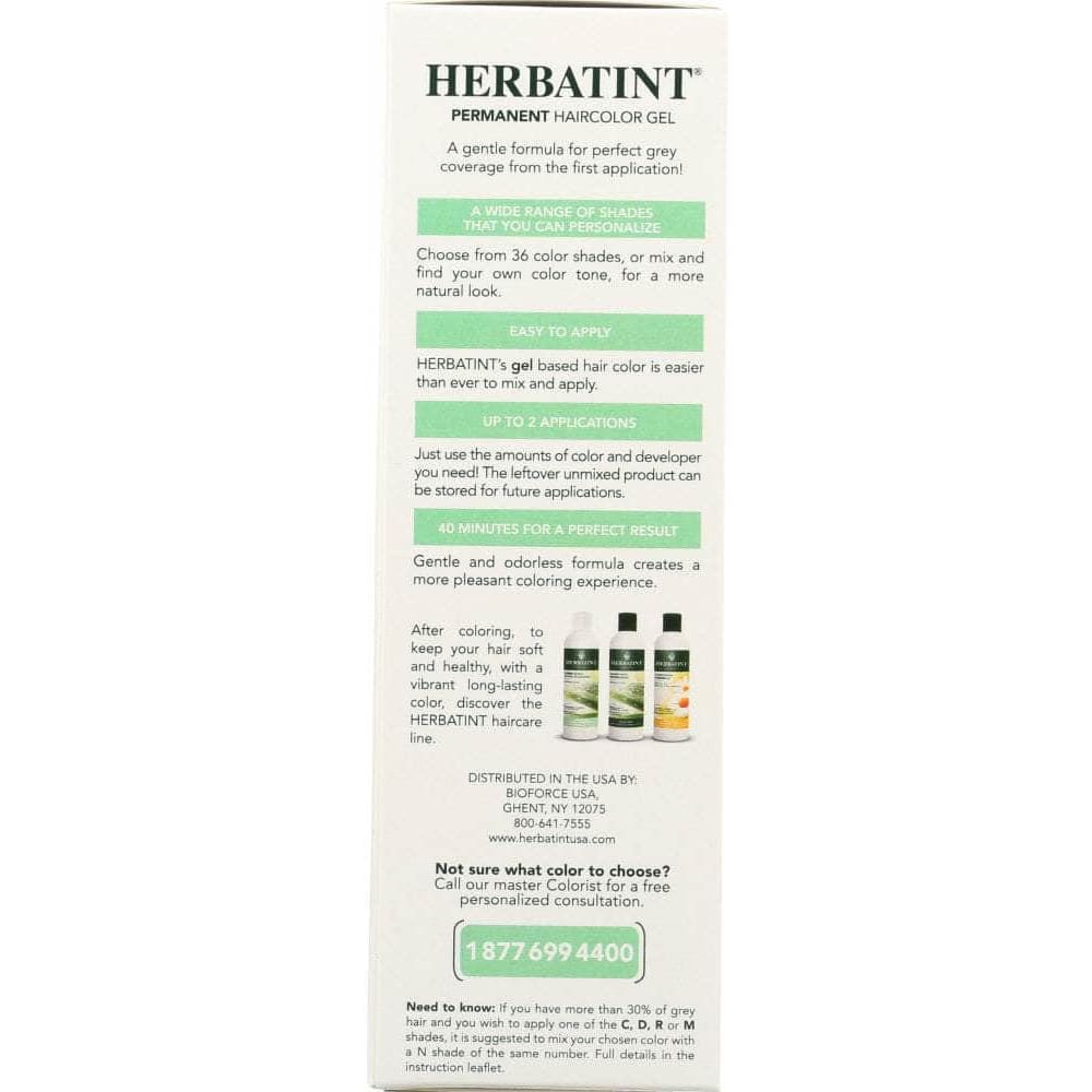 HERBATINT Herbatint Permanent Herbal Haircolor Gel 8N Light Blonde, 4 Oz