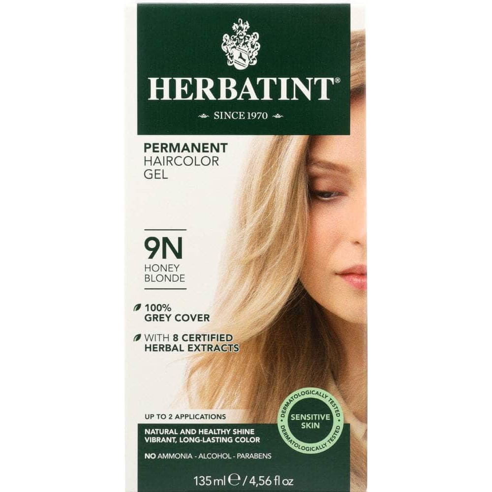 HERBATINT Herbatint Permanent Herbal Haircolor Gel 9N Honey Blonde, 4.6 Oz