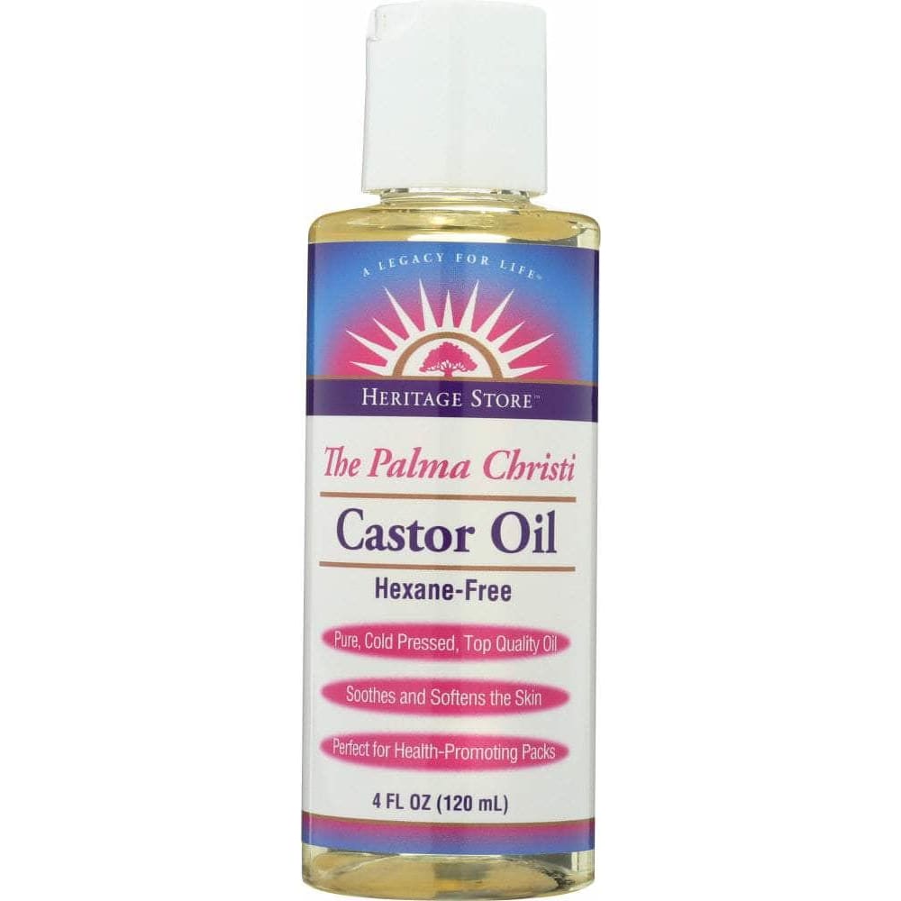 Heritage Heritage Castor Oil Cold Pressed, 4 oz