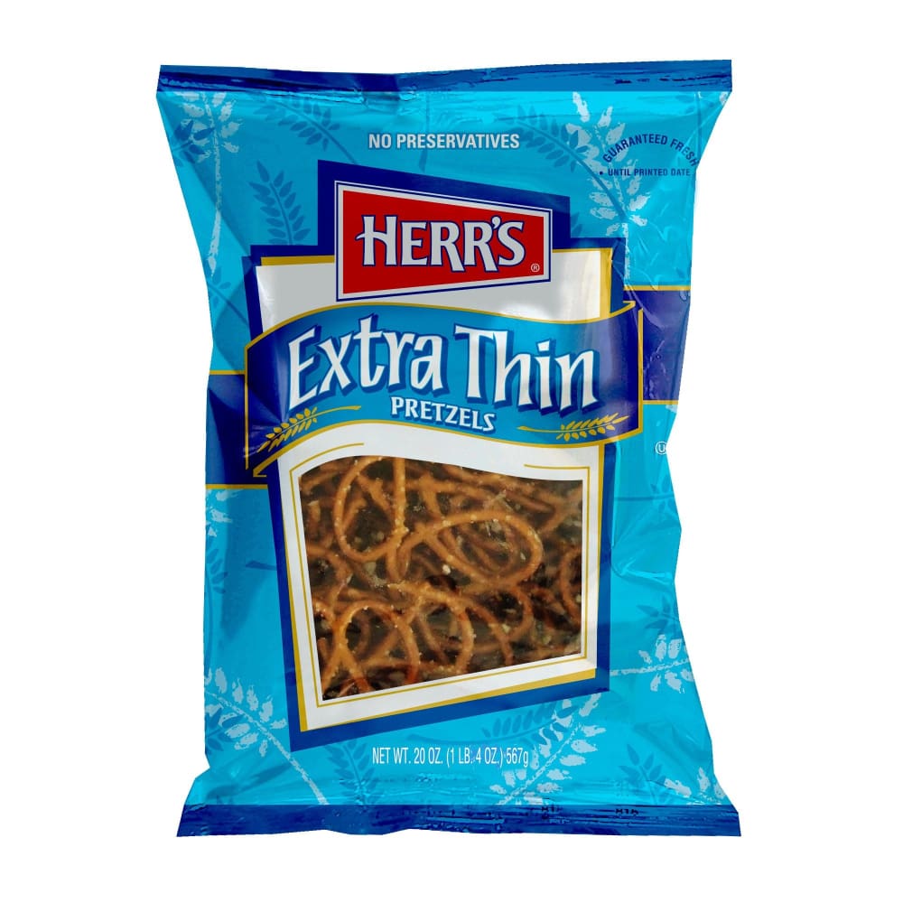 HERR’S Extra Thin Pretzels 20 oz. - Herr’s