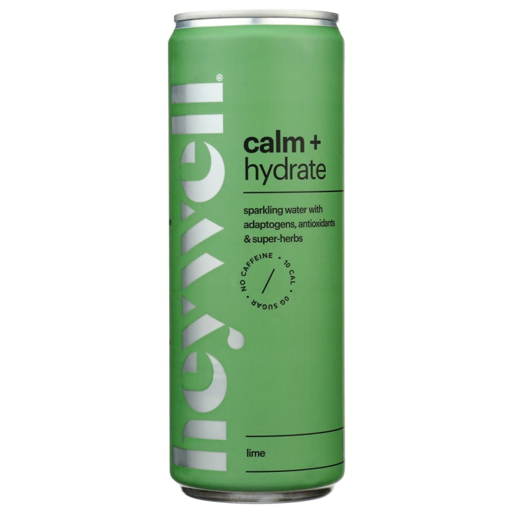 HEYWELL: Calm Hydrate Sparkling Lime Water 12 fo (Pack of 5) - Grocery > Beverages > Water - HEYWELL