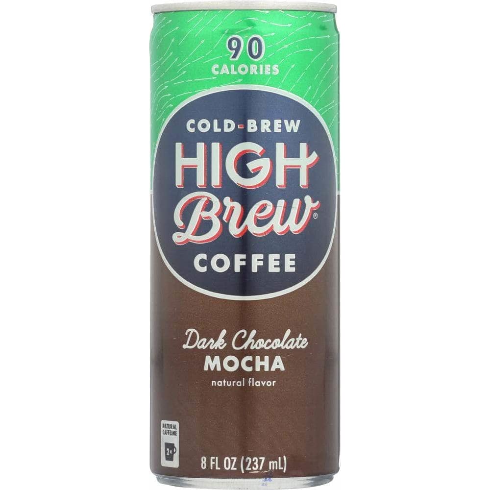 High Brew Coffee High Brew Cold-Brew Coffee Dark Chocolate Mocha, 8 oz