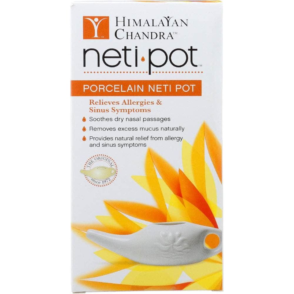 Himalayan Institute Press Himalayan Chandra Ceramic Neti Pot, 6 oz