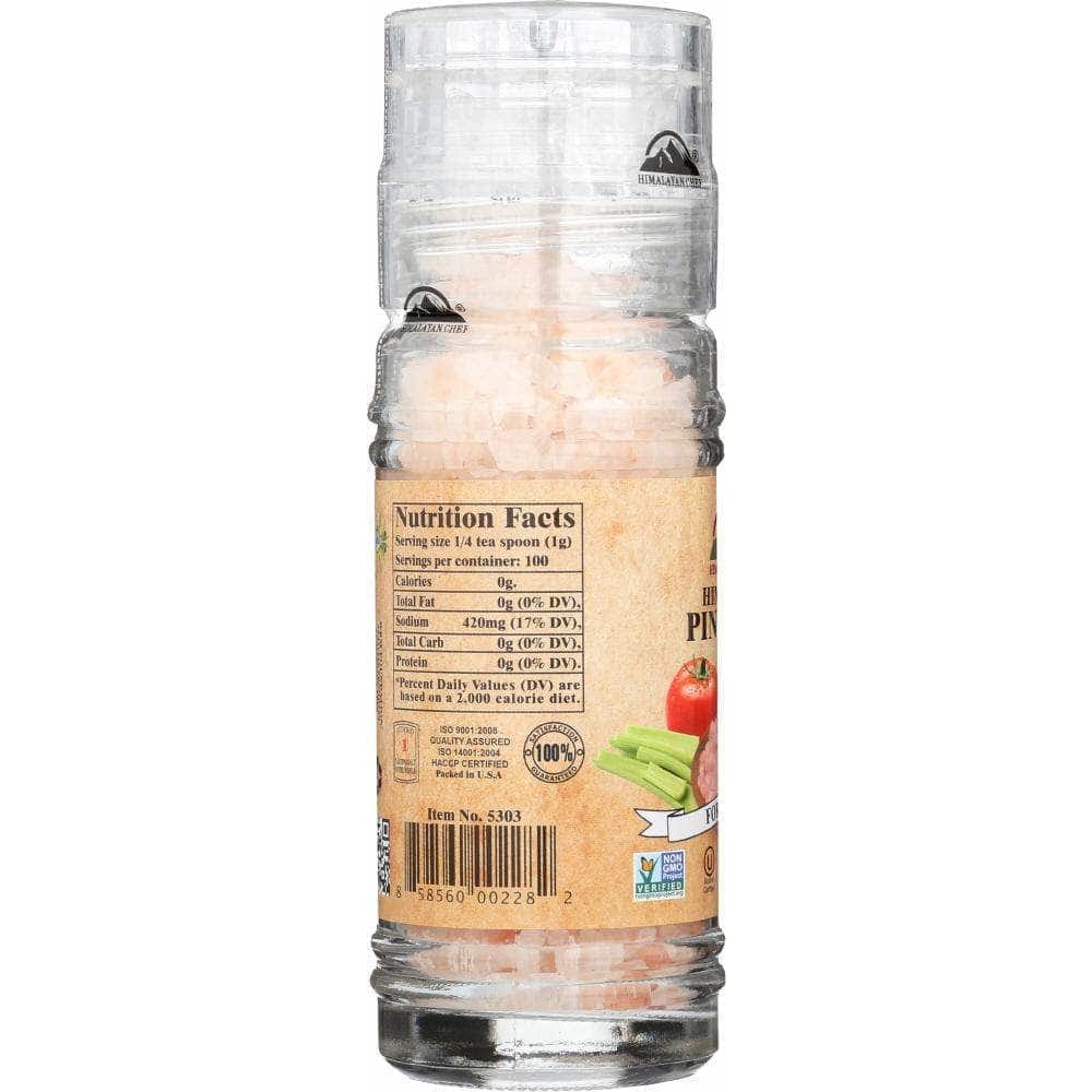 Himalayan Chef Himalayan Chef Grinder Salt Himalayan Pink Re, 3.53 oz