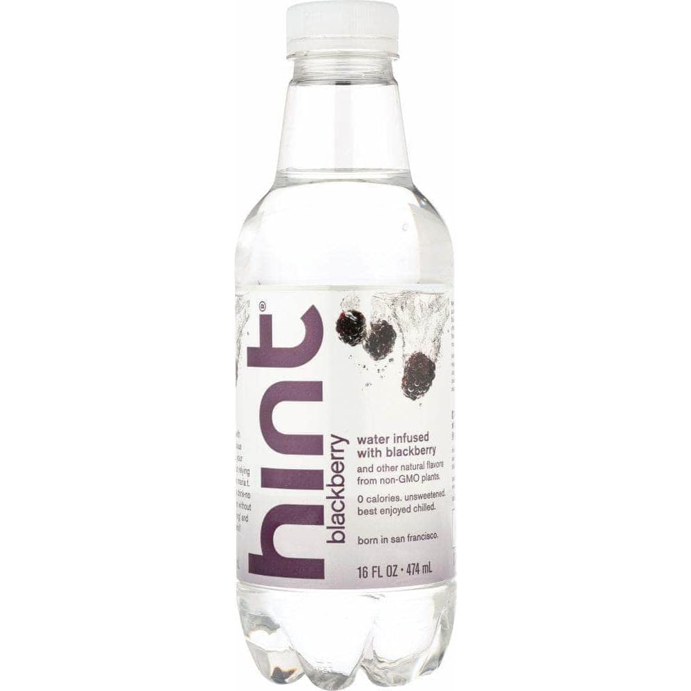 Hint Hint Premium Essence Blackberry Water, 16 Oz