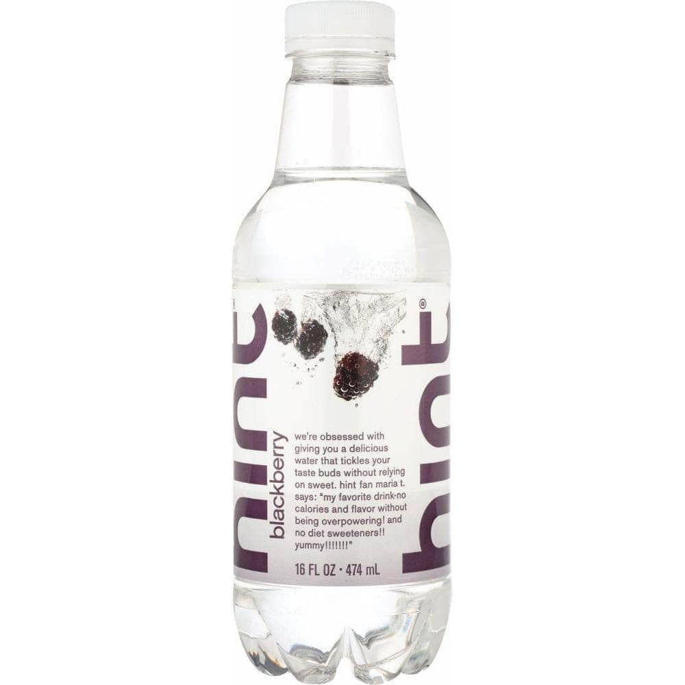 Hint Hint Premium Essence Blackberry Water, 16 Oz