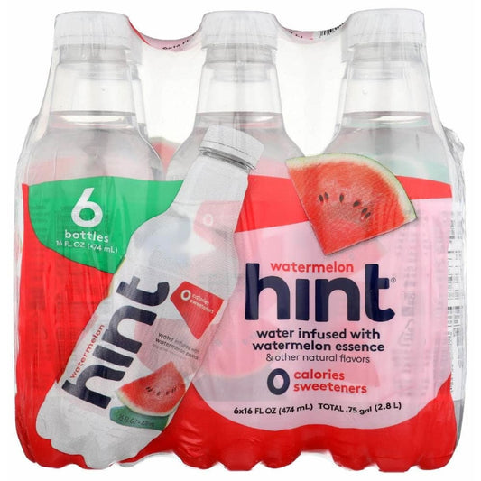 HINT HINT Water Watermelon 6Pk, 96 fo