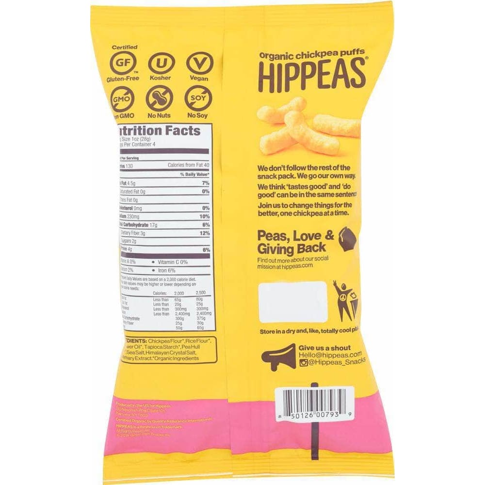 Hippeas Hippeas Puff Himalayan Happiness, 4 oz