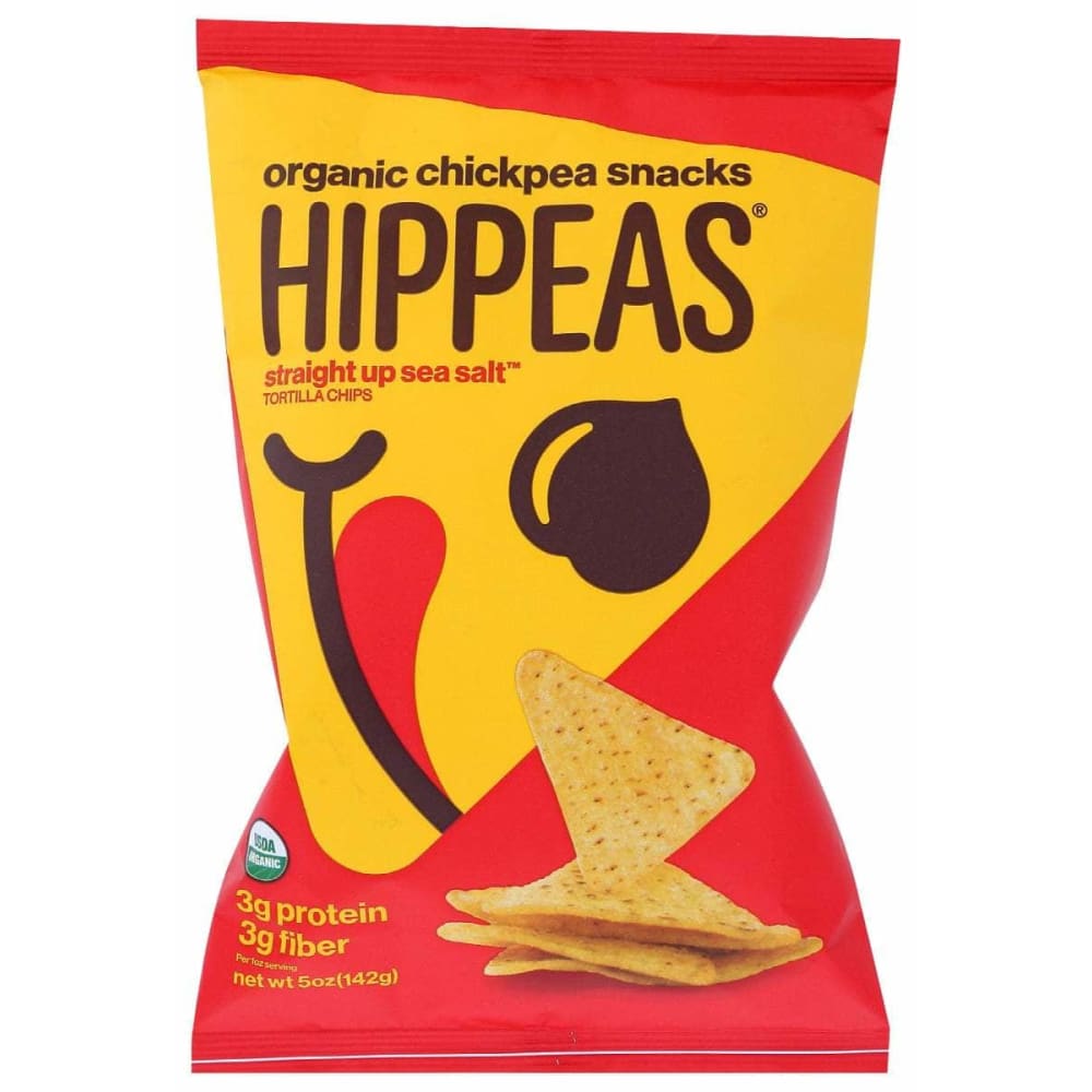 8.50E+11 HIPPEAS Tortilla Chip Sea Salt, 5 oz