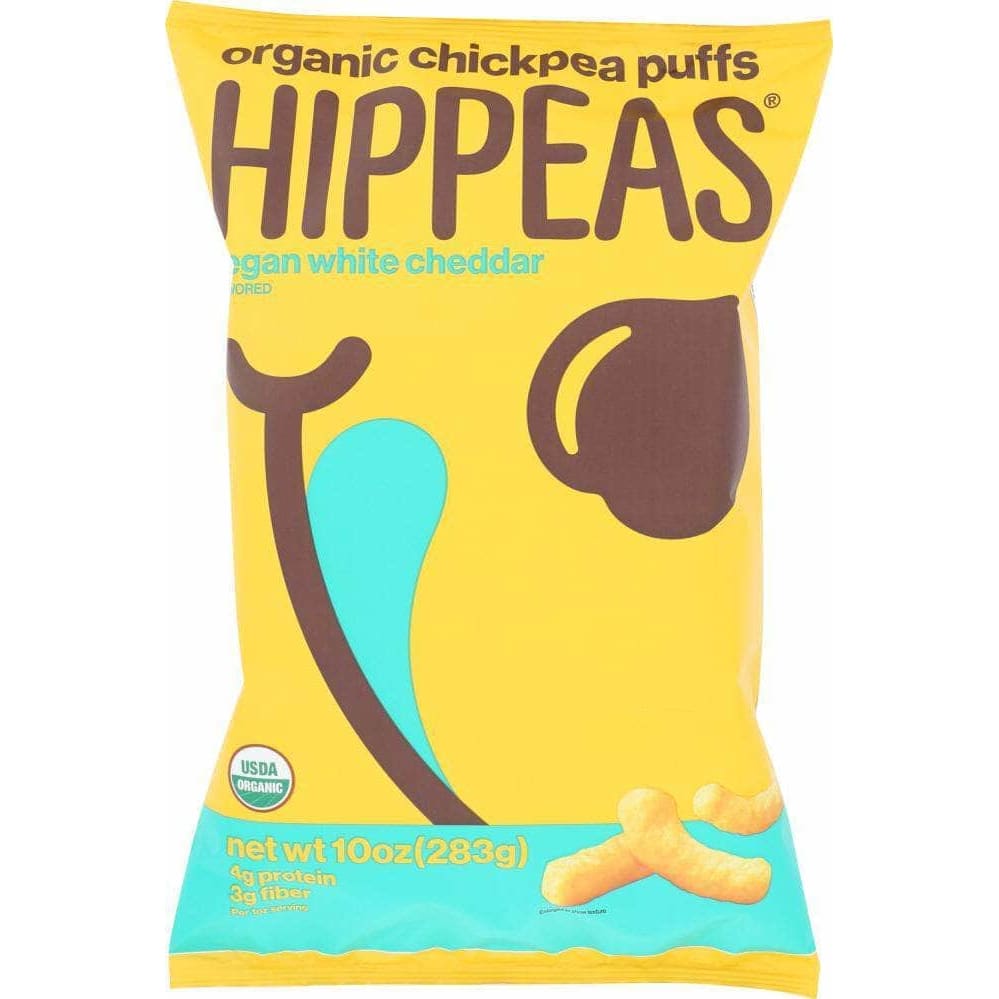 Hippeas Hippeas Vegan White Cheddar Puffs, 10 oz