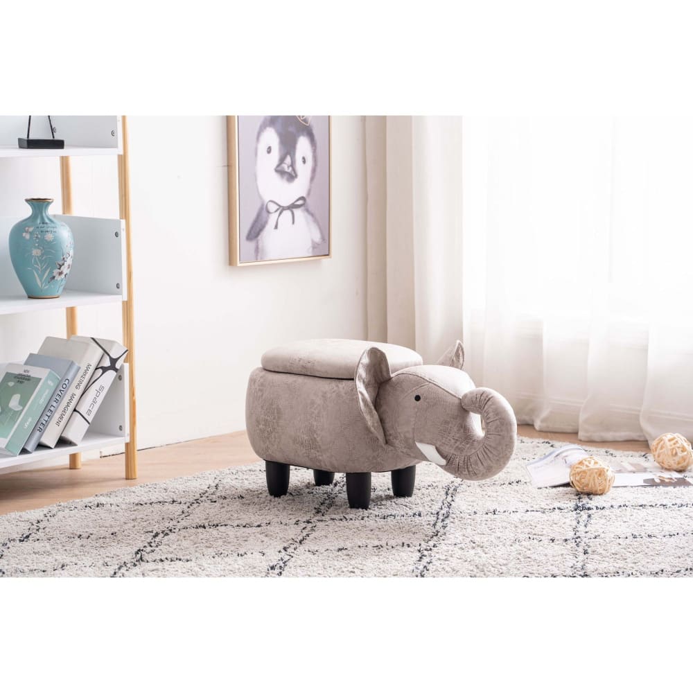 Home to Office Elliot the Elephant Ottoman - Home to Office