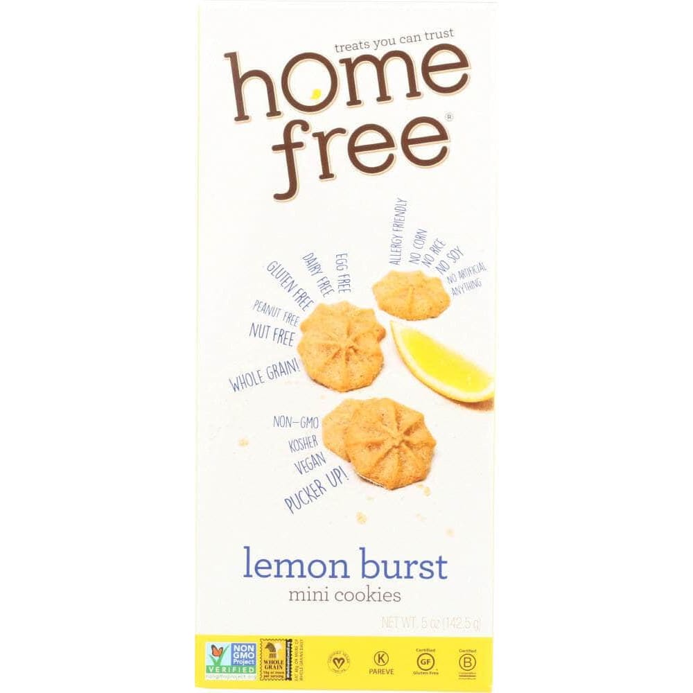 Homefree Homefree Cookie Mini Lemon Burst, 5 oz