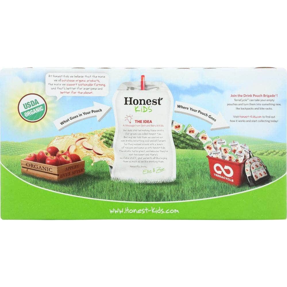 Honest Tea Honest Kids Organic Juice Drink Appley Ever After 8 Count, 54 Oz