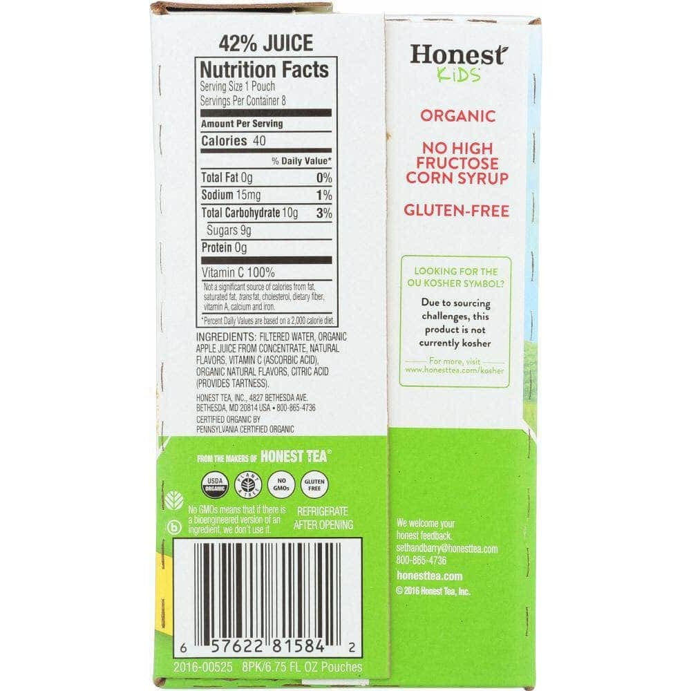 Honest Tea Honest Kids Organic Juice Drink Appley Ever After 8 Count, 54 Oz