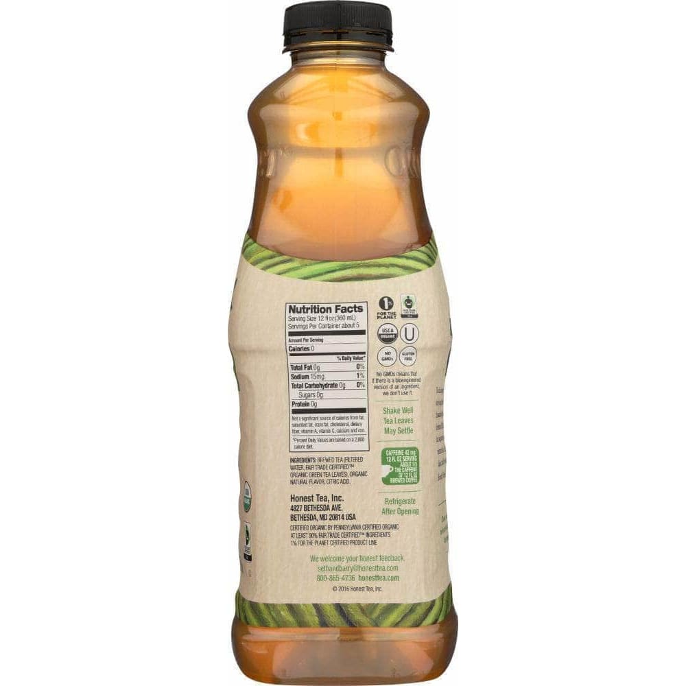 Honest Tea Honest Tea Organic Unsweetened Just Green Tea, 59 oz