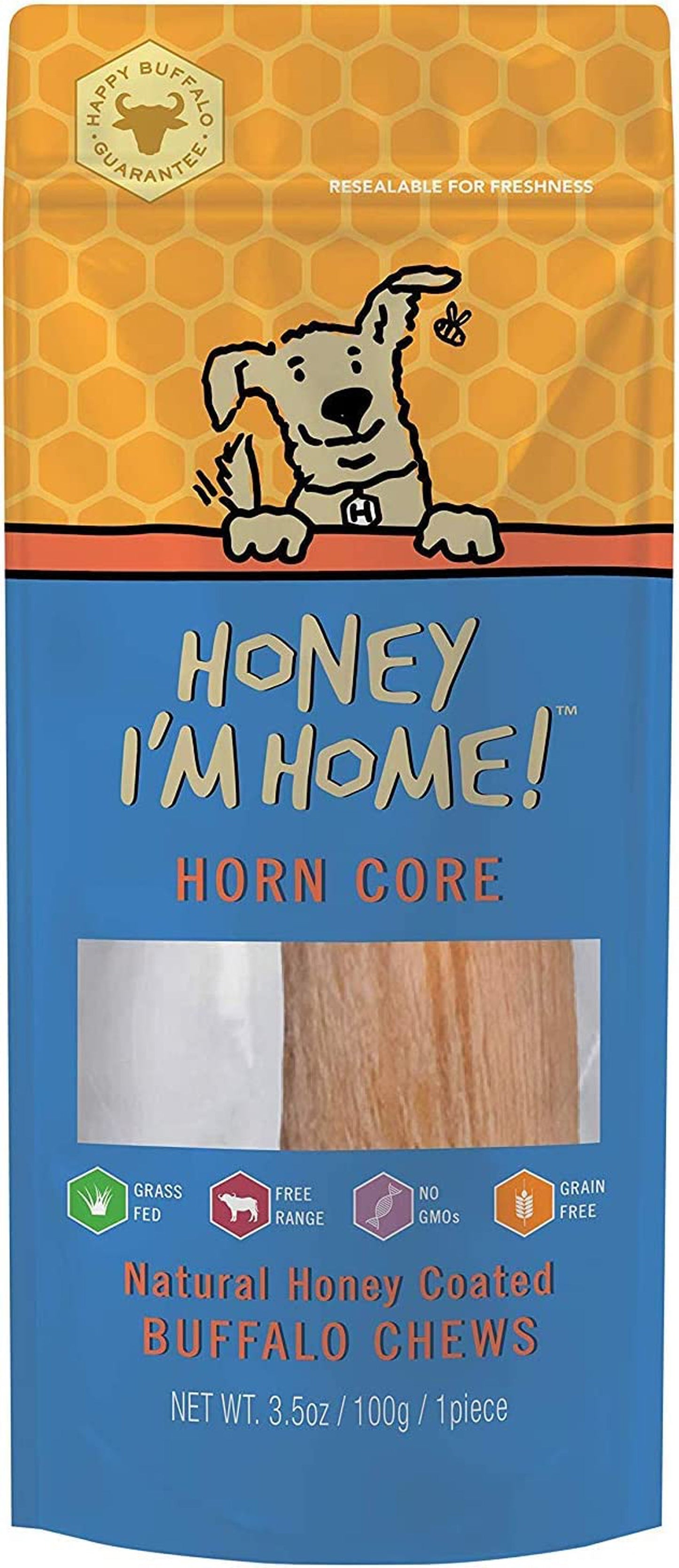 Honey Im Home Dog Buffalo Horn Core - Pet Supplies - Honey Im home