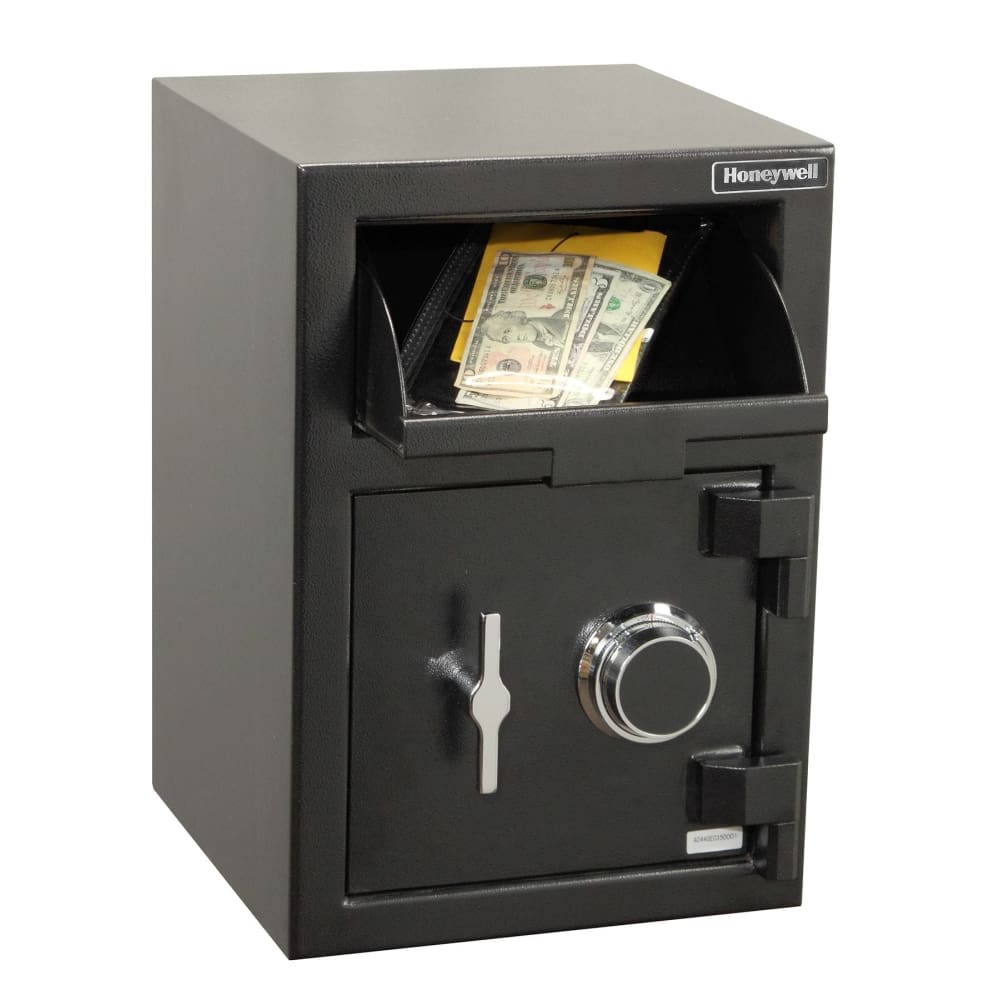 Honeywell 1.06-Cu.-Ft. Security Safe with Deposit Door - Honeywell