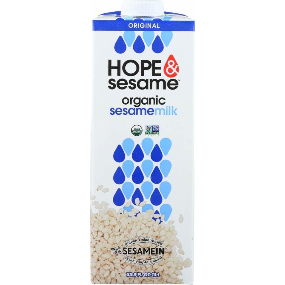 HOPE AND SESAME Grocery > Beverages > Milk & Milk Substitutes HOPE AND SESAME: Milk Ssame Original Org, 33.8 fo