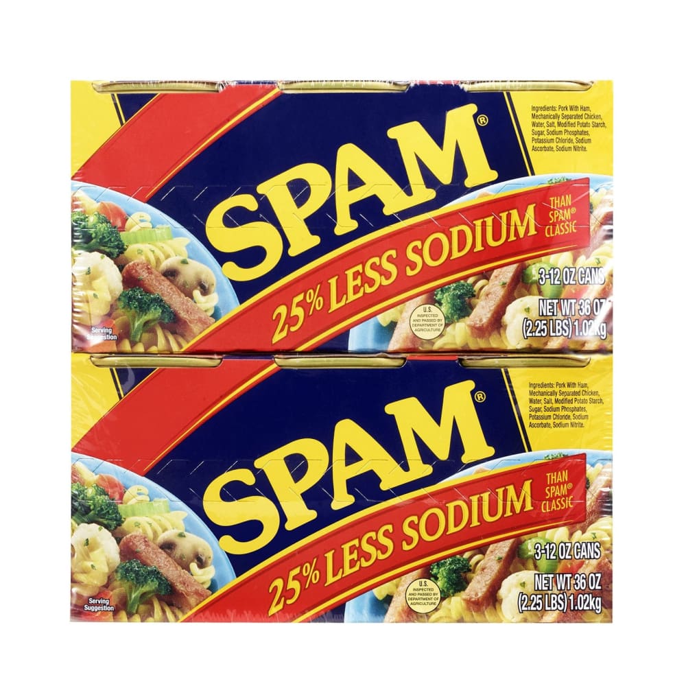 Hormel Spam with 25% Less Sodium 6 pk./12 oz. - Hormel